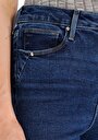 thumb-Skinny Fit Yüksek Bel Dar Paça Kadın Denim Jean Pantolon