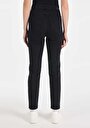 thumb-Slim Fit Orta Bel Düz Paça Kadın Siyah Jean Pantolon