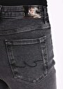thumb-Slim Fit Orta Bel Daralan Paça Kadın Denim Jean Pantolon