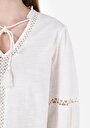 thumb-Regular Fit   Kadın Beyaz  Gömlek
