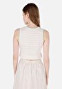 thumb-Slim Fit   Kadın Ekru Atlet