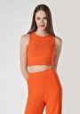 thumb-Slim Fit   Kadın Turuncu Atlet