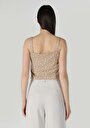 thumb-Slim Fit   Kadın Bej Atlet
