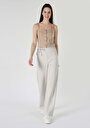 thumb-Slim Fit   Kadın Bej Atlet