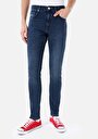 thumb-Slim Fit   Erkek İndigo Jean Pantolon