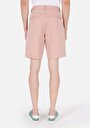 thumb-Regular Fit Orta Bel Düz Erkek Turuncu Şort