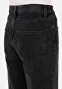 thumb-Straight Fit   Kadın Siyah Jean Pantolon