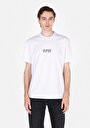 thumb-Comfort Fit Yuvarlak Yaka Düz Erkek Beyaz Kısa Kol Tişört