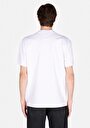 thumb-Comfort Fit Yuvarlak Yaka Düz Erkek Beyaz Kısa Kol Tişört