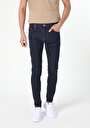 thumb-Slim Fit Düşük Bel Dar Paça Erkek Denim Jean Pantolon
