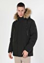 thumb-Regular Fit     Erkek Yeşil Mont