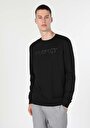 thumb-Regular Fit   Erkek Siyah Sweatshirt