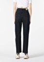 thumb-Straight Fit Yüksel Bel Bootcut Kadın Denim Jean Pantolon