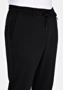 thumb-Slim Fit Orta Bel Uzun Paça Erkek Siyah  Pantolon