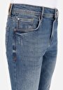 thumb-Straight Fit   Erkek Koyu İndigo Jean Pantolon