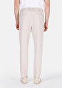 thumb-Slim Fit Orta Bel Uzun Bağcıklı Paça Erkek Bej Pantolon