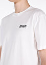 thumb-Comfort Fit Yuvarlak Yaka Düz Erkek Beyaz Kısa Kol Tişört
