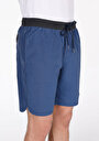 thumb-Slim Fit Düz Erkek Lacivert Deniz Şortu