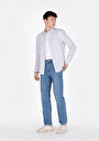 thumb-Loose Straight Fit   Erkek İndigo Jean Pantolon