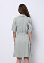 thumb-Regular Fit  Kadın Yeşil  Elbise
