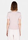 thumb-Slim Fit   Kadın Pembe Kısa Kol Tişört