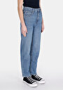 thumb-Straight Fit   Kadın İndigo Jean Pantolon