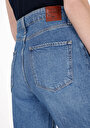 thumb-Straight Fit   Kadın İndigo Jean Pantolon