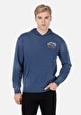thumb-Regular Fit   Erkek Mavi Sweatshirt