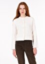 thumb-Regular Fit   Kadın Ekru Hırka
