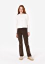 thumb-Regular Fit   Kadın Ekru Hırka
