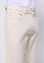 thumb-Straight Fit Düşük Bel Düz Paça Erkek Bej Jean Pantolon