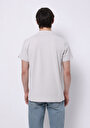 thumb-Regular Fit Yuvarlak Yaka Düz Erkek Taş Kısa Kol Tişört