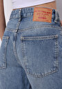 thumb-Baggy Fit   Kadın İndigo Jean Pantolon