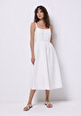 thumb-Regular Fit  Kadın Beyaz  Elbise