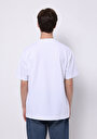 thumb-Comfort Fit Yuvarlak Yaka Düz Erkek Beyaz Kısa Kol Tişört