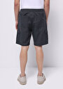 thumb-Regular Fit Orta Bel Düz Erkek Antrasit Şort