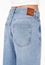 thumb-Barrel Fit   Kadın İndigo Jean Pantolon