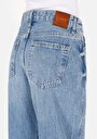 thumb-Balloon Fit   Kadın İndigo Jean Pantolon