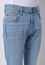 thumb-Straight Fit Düşük Bel Düz Paça Erkek İndigo Ecologic Jean Pantolon