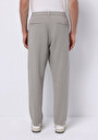 thumb-Regular Fit Orta Bel Düz Paça Erkek Taş  Pantolon