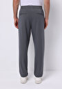 thumb-Regular Fit Orta Bel Düz Paça Erkek Antrasit  Pantolon
