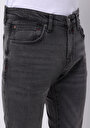 thumb-Slim Fit Düşük Bel Dar Paça Erkek Siyah Jean Pantolon
