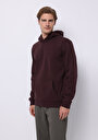 thumb-Regular Fit   Erkek Bordo Sweatshirt