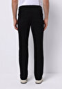 thumb-Regular Fit Orta Bel Düz Paça Erkek Siyah Jean Pantolon