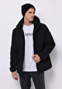 thumb-Regular Fit     Erkek Siyah Mont
