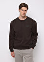 thumb-Comfort Fit   Erkek Kahverengi Sweatshirt