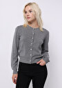 thumb-Slim Fit   Kadın Gri Hırka