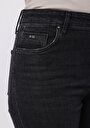 thumb-Regular Fit   Kadın Siyah Jean Pantolon