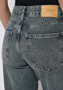thumb-Straight Fit   Kadın İndigo Jean Pantolon