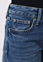 thumb-Straight Fit   Kadın Antrasit Jean Pantolon